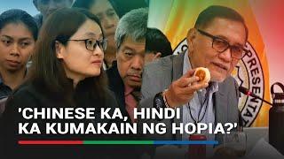 'Kuwentuhan' over hopia: 'Filipino po ako,' Alice Guo insists at House probe | ABS-CBN News