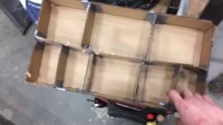 Cardboard tray