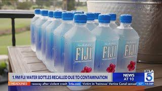 Nearly 1.9 million bottles of water impacted by FDA recall