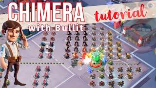 CHIMERA with BULLIT tutorial  how to solo Chimera STEP by STEP / attack strategy // BOOM BEACH