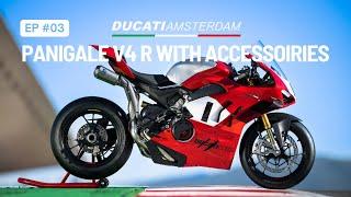 Ducati Panigale V4R with amazing accessories