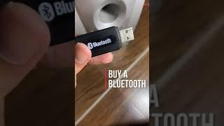 Turn into Bluetooth home theatre