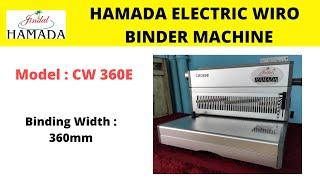 Electric Wiro Binder Machine 14inch/360mm | Heavy Duty | Jindal Offset India