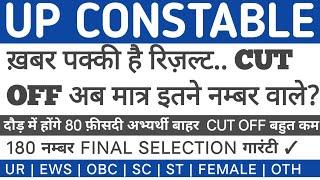 UP CONSTABLE RESULT LATEST NEWS TODAY | UP POLICE CONSTABLE RE-EXAM CUT OFF #upconstablecutoff