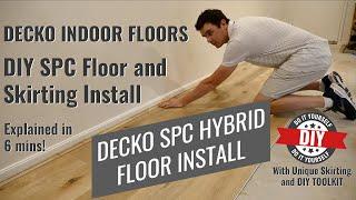 How to install SPC Flooring - DECKO SPC for Indoors