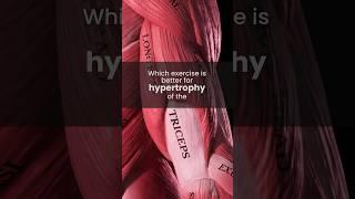 Which Exercise is Better for Hypertrophy of the Triceps?