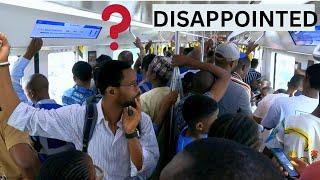 Disappointed!! New Lagos Blue Line Train - Commuters Lament on The Condition