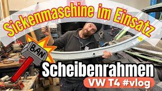 VW T4 Scheibenrahmen/ Fensterrahmen Ersetzen #vwt4vlog