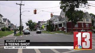 Six teens injured in Albany shooting