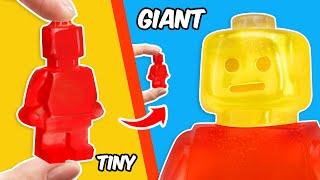 LEGO Candy: Smallest vs Biggest LEGO Gummy Minifigure | FUNZ Bricks