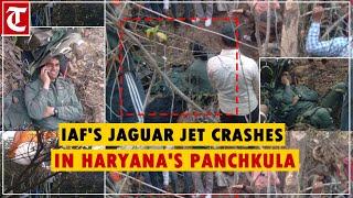 IAF's Jaguar fighter jet crashes near Raipur Rani in Haryana's Panchkula; pilot ejects safely