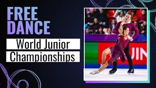 Free Dance | ISU World Junior Figure Skating Championships | Debrecen 2025 | #WorldJFigure