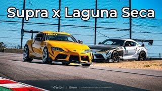 2021 Toyota GR Supra at Laguna Seca - Can I Win My First Time Attack?