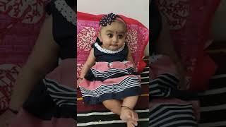 6 Months old NITARA trying speak 