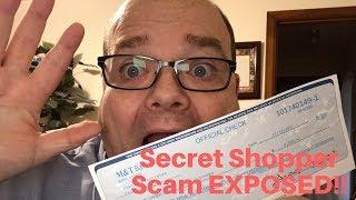 Secret Shopper Scam EXPOSED!