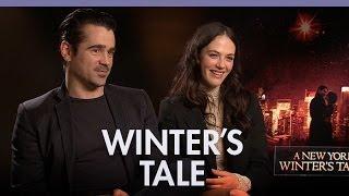 Colin Farrell & Jessica Brown Findlay 'A New York Winter's Tale'