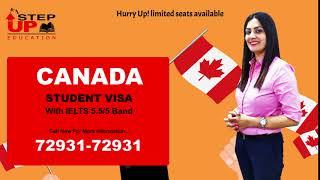 CANADA Study Visa With IELTS 5.5/5 Band - November 2020 Intake