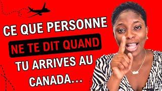 Si tu loupes ces 8 ACTIONS ton Canada sera un échec assuré  tu choisis quoi??