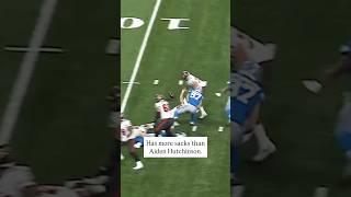 George Karlaftis has more sacks than Aidan Hutchinson! #shorts #nba #chiefs #lions