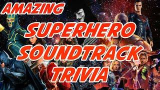 [GUESS THE SUPERHERO THEME]  Superhero Soundtracks Quiz from Movies, Games & TV! 