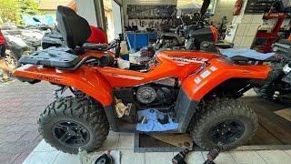 PRZEGLĄD TO NIE TYLKO OLEJE! Robimy serwis OT2 po 500km CFMOTO ATV-QUAD OTWOCK