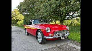 1969 MGC Roadster - stage 2 engine by John Chatham NOW SOLD by Robin Lawton Vintage Cars