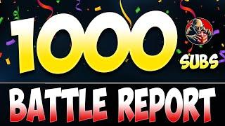 1000 Subs!! | 1000pt MESBG Battle Report | Middle Earth Strategy Battle Game