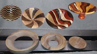 Ring Cutting Jig Bowl from a Board - Wood Turning