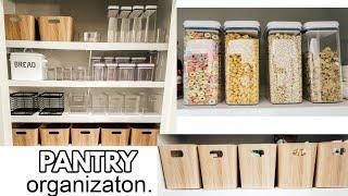 PANTRY ORGANIZATION | HOW TO ORGANIZE YOUR PANTRY