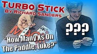 Turbo Stick By Richard Sanders | Close Up Magic Here!