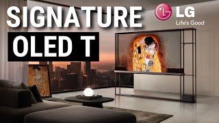 LG Unveils World’s First Wireless Transparent OLED TV at CES 2024