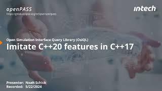 OsiQL: Imitate C++20 features in C++17