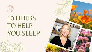 10 Herbs to Help You Sleep