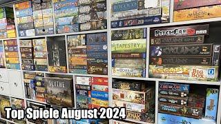 Lieblingsspiele / Top Spiele / Highlight im Monat August 2024