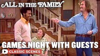 Archie Refuses To Join Games Night (ft Carroll O'Connor | All In The Family