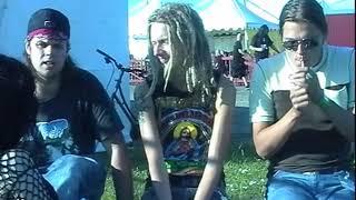 Interview with Mige, Linde & Burton (HIM) @ Ilosaarirock'02