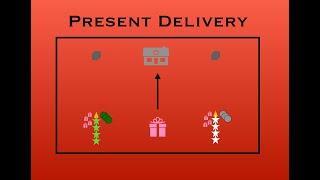 New FUN Christmas PE game - Present Delivery!