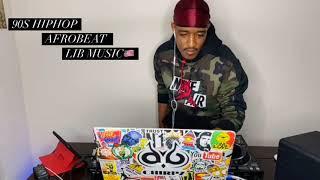 Old school hip hop, Afrobeat and Liberian music live mix