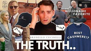 THE TRUTH ABOUT BRUNELLO CUCINELLI.. | Loro Piana VS Brunello Cucinelli Cashmere WORTH IT?