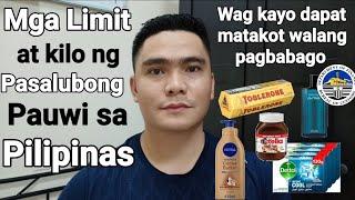 WAG KAYONG MATAKOT SA PAGDADALA NG PASALUBONG PAUWI SA PILIPINAS DAHIL WALA NAMANG PINAGBAGO