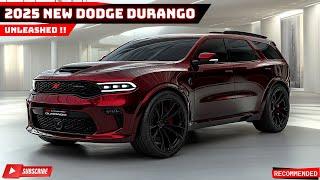 New 2025 Dodge Durango: The Ultimate Muscle SUV | Unleashing Power & Luxury