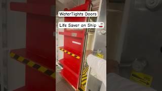 Watertight Doors On Ship|Life Saver|ETO#shorts