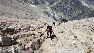 CORNO GRANDE VIA NORMALE - GRAN SASSO - HIKING ITALIA -ABRUZZO