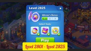 Mystery Matters : ( Level 2801 - Level 2825 )