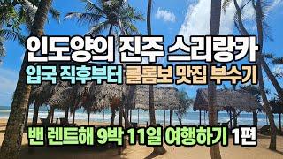 인도양의 진주, 스리랑카 여행 1편 | 입국 직후부터 맛집 부수기 | 밴 렌트해서 9박 11일 여행하기