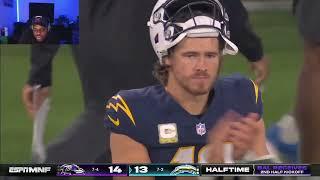 JuJuReacts To Baltimore Ravens vs Los Angeles Chargers | 2024 Full Game Highlights