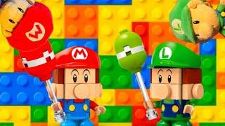 Lego Baby Mario and Lego Baby Luigi!