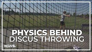 The physics behind discus throwing at the Paris Olympics