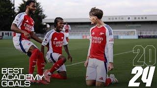 BEST ARSENAL ACADEMY GOALS OF THE YEAR | NWANERI, ROSIAK, DOWMAN, TIMBER & MORE | 2024