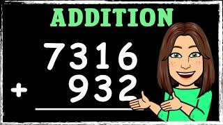 Multi-Digit Column Addition | Maths with Mrs. B